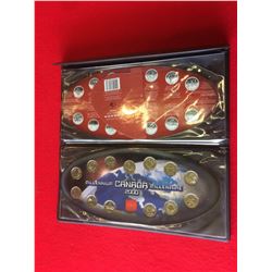 1999-2000 Canada 25 Cents  MRC Millennium Collection Card