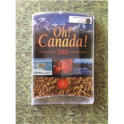 2001 Oh Canada Coin Set