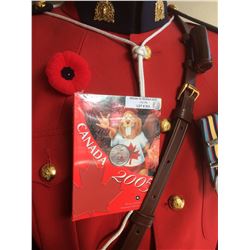 2003 Canada Coloured 25-cent coin