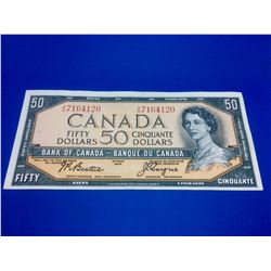 1954 50$ Bank of canada Beattie-Coyne A/H 7164120