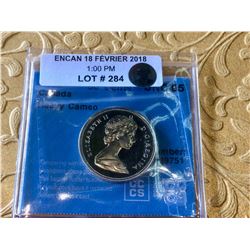 1973 CANADA Nickel 50 Cents Heavy Cameo