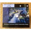 Image 2 : 2003 Northwest Territories Wildlife Conservation 6$ Stamp, Black Bear- Signed by Artist Gordon B.Isn