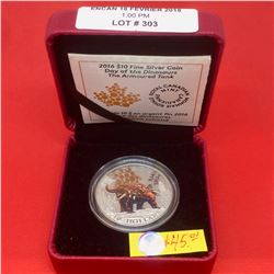 2016 Canada MRC 10$ Fine Silver Coin-THE ARMOURED TANK