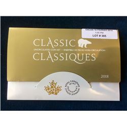 2018 Classic Uncirculated coin set with Error