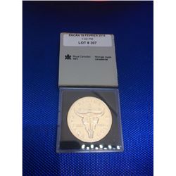 1982 Canada Silver Commemorative Bullion Dollar- Regina