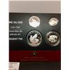 Image 1 : 2005 Canada ,9999 Fine Silver Coin Set-Lynx, Lot of 4 Pieces