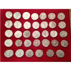 Estate Sale: Treasure of 34 Antoniniens - With Certificat- Gordien III (majority), Philippe Ier, Phi