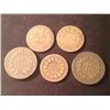 Image 2 : Estate Sale: FRA#010 - Lot of 5 Different coins. Charles X & Louis-Philippe Ier pour les Colonies Ma