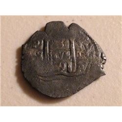 Estate Sale: BOLIVIE - 8 Réales XVIIes - Monnaie de l'épave du Piémont - Certificat 24,92gr