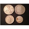 Image 2 : Estate Sale: INT#038 - MEXICO - Lot of 4 Silver Coins - Rare  18,63 gr