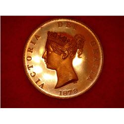 Estate Sale: United Kingdom -  Victoria  Medal 1879 - Proof - Rare