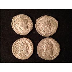 Estate Sale: ROM#033 - IMPÉRIALES - Lot of 4 Different  Antoniniens de Postume  11.37 gr