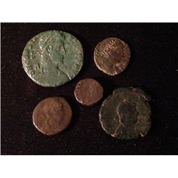 Estate Sale: ROM#019 - IMPÉRIALES - Lot de 5  Different coins  11,91 gr