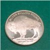Image 1 : 1 TROY OZ BUFFALO FINE SILVER .999  BULLION ROUND