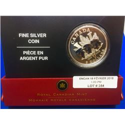 1945-2005 MRC Canada Proof 5 Dollars-60 th Anniversary of the End of the Second  War