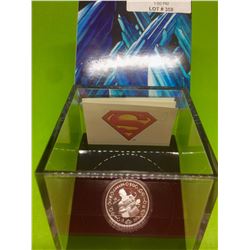 2013 10$ MRC Fine Silver Coin- 75 th Anniversary of Superman Vintage