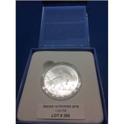2014 Canada 100$ Pure Silver Coin-The Majestic Bald Eagle- no tax