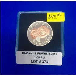 2016 MRC 3 DOLLARS FINE SILVER COIN-THE ROSE