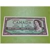 Image 1 : Modified 1954 Bank of Canada -MILLION Numbered Note, D/F 7000000, BEATTIE RASMINSKY