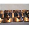 Image 3 : Vintage Designer Rebajes Copper Jewlery Set Bracelet and Brooch