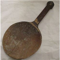 Large Old Wooden African Spoon