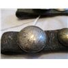 Image 2 : Very Rare Old Mexican Coin Spur Straps