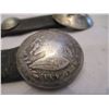 Image 4 : Very Rare Old Mexican Coin Spur Straps