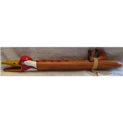 Hand Carved Wooden Sioux Native American Flute