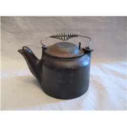 Vintage Cast Iron Wagner Ware Sidney 0 Tea Pot