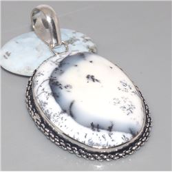Dendritic Opal Pendant