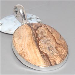 Picture Jasper Pendant