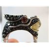 Image 4 : Black Crystal Dragon Ring
