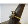 Image 2 : 10kt gold Opal and Tanzanite Ring
