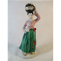 Occupied Japan Figurine 8" tall