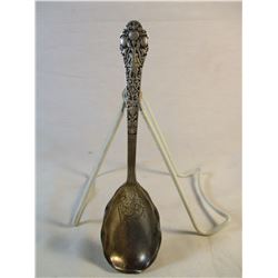 Engraved Sterling Silver Spoon