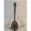 Image 1 : Engraved Sterling Silver Spoon