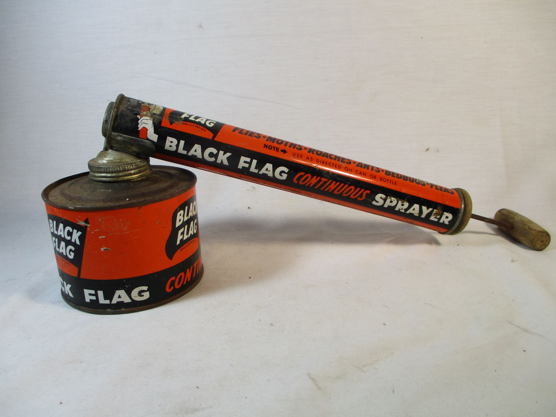 Vintage Black Flag Bug Sprayer 1950's