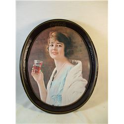 Coca Cola Advertising Tin Tray