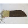 Image 4 : Beaded Leather Knife Sheath