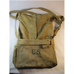 WWI US Military Canvas Horse Feed Bag