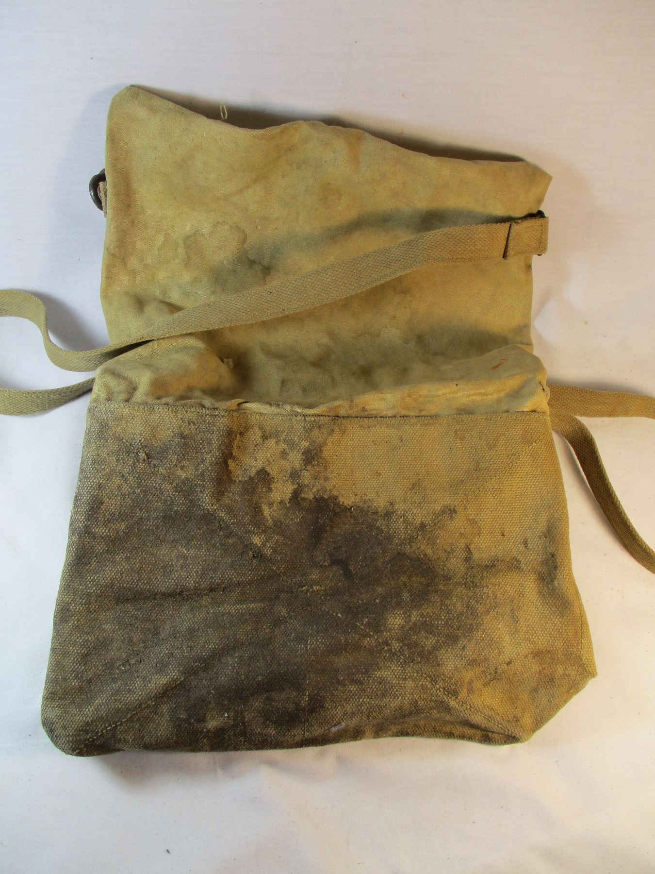 WWI US Military Canvas Horse Feed Bag