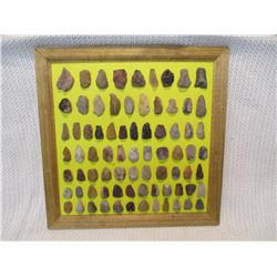 77 Piece Display 1800's Spink Co South Dakota Native American Artifacts