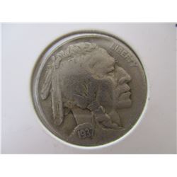 1937 Buffalo Nickel Very Nice