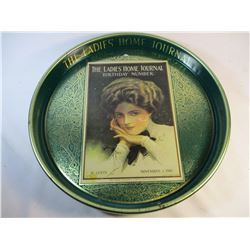Set of 4 vintage 1970's Ladies Home Journal Tin Serving Trays