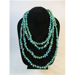 Hand Tied Turquoise Necklace