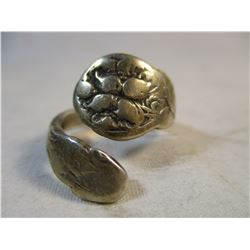 Vintage Sterling Silver Spoon Ring