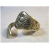 Image 4 : Vintage Sterling Silver Spoon Ring