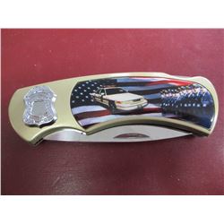 Frost Cutlery Police Folder Pocket Knife