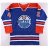 Image 3 : Anton Slepyshev Signed Oilers Jersey (Beckett COA)