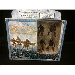 2003 LORD OF THE RINGS ARMIES OF MIDDLE EARTH ACTION FIGURES IN BOX